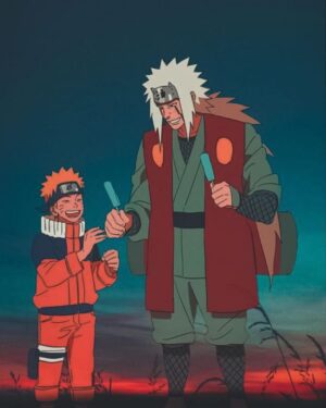 Max Holloway Instagram - “The Tales of Naruto UzumakI”- Jiraiya🍥 Happy Holloween from the Holloways🎃 #halloween #naruto
