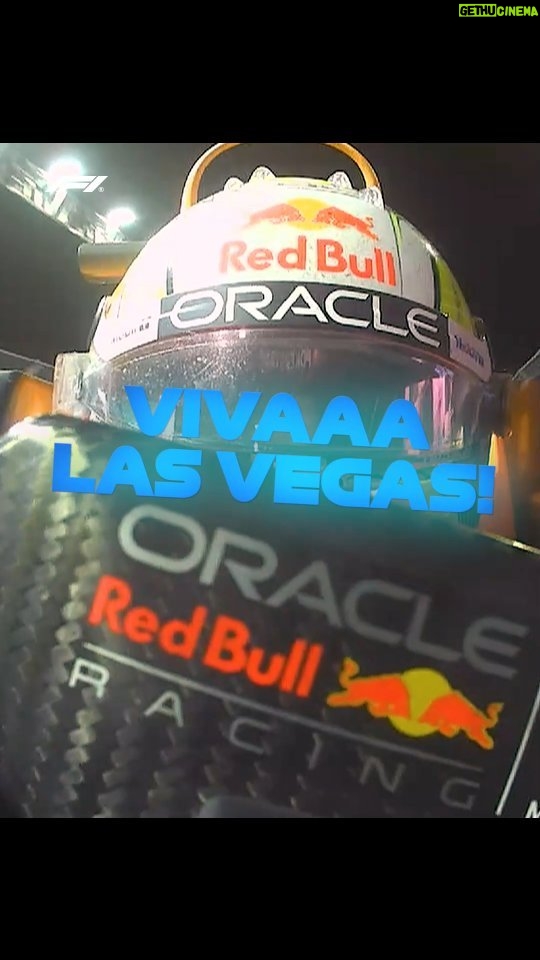 Max Verstappen Instagram - Viva Max Vegas 🥳 Max Verstappen was in a singing mood as he crossed the line for the win at the #LasVegasGP 🎶 #F1 #Formula1