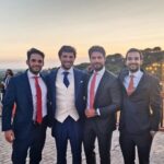 Maxi Iglesias Instagram - Un hombre es afortunado cuando encuentra el verdadero amor.. Mientras tanto, poder verlo en otros, también es fortuna. Preciosa celebración de Elo y nuestro Velas juntando a "los de siempre" ♥️ Faltan gente y fotos 🔜 Higuera la Real, Spain