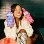 Maya Jama Instagram – In my bottle design bag 🤩🤌🏽 
Well excited to reveal my new @gordonsginuk Premium Pink bottle designs inspired by amazing friends 💖 wholesome. 

My favourite memories are when we’re together having a chilled one catching up over cocktails so it was so cute getting some of my closest involved in what I’m doing with #ClinkwithPink 🍹treated everyone to my Gordon’s Pink Palomas 🫶. 

My limited edition bottles are available NOW from supermarkets around the UK 😱but for a limited time only, so don’t miss out. There’s also an alcohol free version !

Tag mee when you get a bottle 🥰

For the facts Drinkaware.co.uk. 

#Over18sonly  #pleasedrinkresponsibly #ad