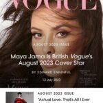 Maya Jama Instagram – Covergirl in my local 🥹 

@britishvogue is out nowwww 

so overwhelmed with happiness and filled with love everytime you tag me in pics but seeing it in person is a bloody madness ! – there’s more pictures inside that arent online so I’ll leave it that way for now so you can go have a look 😅( featuring my nan looking confused & beautiful aunty too) ❤️
