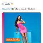 Maya Jama Instagram – The time is upon us 😜 round 2 let’s go Love Island