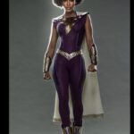 Meagan Good Instagram - One of my favorite characters that I get the honor of playing. This little nugget when she gets her superhero powers 💜 Here’s to the #Shazamily 😌 I love y’all! #DarlaDudley 💜⚡️ This is hands down the funniest Family superhero movie you will see! @ShazamMovie in theaters NOW🍿!