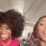 Meagan Good Instagram - HAPPY BLESSED BORNETH DAY NIQ NIQ !!! To my beautiful lightbearing powerhouse of a sisterfriend, Ms “Shoniqua Shandai International Household Name” ✨! I thank God that He saw fit to put us togther some years after we spoke on the phone as complete strangers + prayed + came-in-agreement 🙏🏾 that we would work together one day 🙌🏾 Wow.. God is ..💫. I love you, I honor you + I am humbled I get to work alongside such a blazing light of love + talent! And I can’t wait to see the even greater 🤲🏾 God has in store for you my sis 👊🏾! Love, Yo Meggy 🫶🏾💚