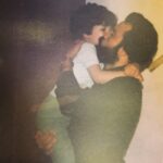 Mehrave Sharifinia Instagram - ❤️❤️ا و فقط همين عكس باقى مانده است از همه ى روزهايى كه تو، در جايى دور از من بايد تاوان دفاع از چيزى را مى‌دادى كه به آن ايمان داشتى. و همه‌ى آن سال‌ها دلم مى‌خواست هر لحظه مرا همين‌گونه سفت در آغوش گيرى تا حس كنم در امن‌ترين جاى جهانم. امروز ديگر آنقدر بزرگ شده‌ام كه در آغوش تو پاهايم از زمين بلند نشود و بتوانم روبروى تو بايستم و تو را ببوسم اما هنوز مثل دوران كودكى‌ام آغوش تو براى قلبِ من امن‌ترين جاى جهان است. پدر عزيزدلم تولدت مبارك @mohamadrezasharifinia ___________________ پى‌نوشت: شناسنامه‌اش مى‌گه امروز به دنيا اومده ولى مادربزرگم معتقده كه شب تولد بابا برف مى‌اومده!!! تنها چيزى كه همه ازش مطمئن هستن اينه كه بابا روز تولد امام رضا به دنيا اومده و به همين دليل همه رضا صداش مى‌كنن. در نهايت هم مهم نيست مهم اينه كه همه‌ى آدم‌ها بايد يك روز رو براى خودشون داشته باشن تا خانواده‌شون در اون روز عشق‌شون رو بهشون يادآورى كنن. ❤️ ٫