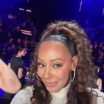Mel B Instagram - A day at the office whoop whoop