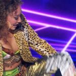 Mel B Instagram - Yippeee no one has to twist my arm for a “90’s dress up” for @themaskedsingerau but it meant I had to dig into my wardrobe and bring out this look from the 1998 tour 🐆#imtourready Sydney