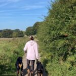 Mel B Instagram - Walking my boys 🌝 Leeds