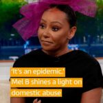 Mel B Instagram - ‘It’s an epidemic, it’s not going anywhere.’ @officialmelb is calling for there to be more education around domestic violence as she discusses the updated version of her bestselling memoir, Brutally Honest.