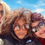 Mel B Instagram - We climbed we laughed we froze our tits off 🧑‍🦰👩‍🦳👩🏽‍🦱