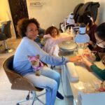 Mel B Instagram - Girl time with my baby girl #nails #preciousmoments #motherdaughter Leeds
