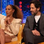Mel B Instagram - Always a goodtime @thejonathanrossshowofficial I cant believe how long ive known you 😱 thank you for supportig me and my book an Paul im coming for those sweeetttss 😍🤩✈️