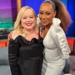 Mel B Instagram - Swapping Irish for Yorkshire #latelate