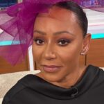 Mel B Instagram - Sitting with GMB discussjn my book Brutally Honest and my new updated chapters Steppin threw Buckingham palace gates with my baby girl by my side an representing WomensAid to discus and raise awareness about domestic violence and what can be donefor victims and survirvos and how we can take steps to end ths epidemic thats affecting people allaround us Together were taking small steps towards a safer brighter futrue for all 💜