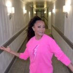 Mel B Instagram - Hotel hallways were made for impromptu fashion runways right? 😍 Behind the scenes of my recent glam for some exciting things coming up. Keep your eyes peeled, 2024 is the year! 🫶