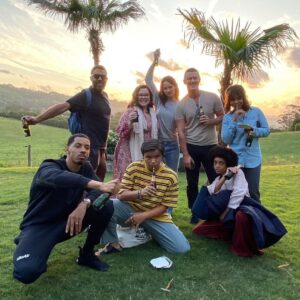Melvin Gregg Instagram - Today I wrapped House Party & Premiered @9strangershulu 🥳 a revolving door of blessings! 🙏🏽