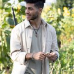 Mena Massoud Instagram - Go to a farm this week & smell random sh*! Highly recommend.