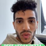 Mena Massoud Instagram - We’ve begun the #EvolvingVegan Tour for the series! Here’s my favorite #pizza spot in #Vancouver #reels