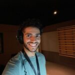 Mena Massoud Instagram - Back in the studio. I told them my hearing was so strong I only needed one headphone