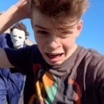 Merrick Hanna Instagram - It’s the knife for me 🔪💀 @spirithalloween is open! Los Angeles, California