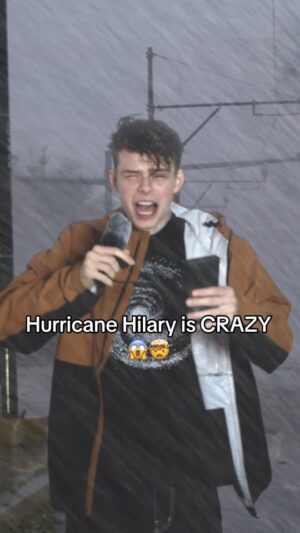 Merrick Hanna Instagram - You know it's true😂☔ @gabriellenevaeh #hurricane #hurricanehilary