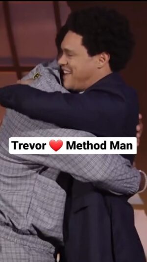 Method Man Instagram - Just Trevor geeking out with @methodmanofficial #BetweenTheScenes