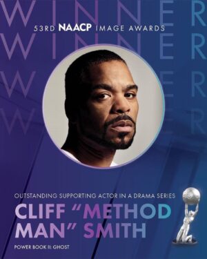 Method Man Instagram - Price just went up!! 2x🏆🏆 Repost from @naacpimageawards
•
Congratulations to Cliff #MethodMan Smith - Outstanding Supporting Actor in a Drama Series - Power Book II: Ghost. #NAACPImageAwards 🏆
