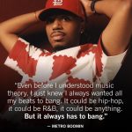 Metro Boomin Instagram - Superheroes shaped the life of @metroboomin, born Leland Tyler Wayne. He fondly remembers family trips with his mother and his four siblings to see the newest Marvel releases as soon as they’d hit the theaters. It’s also a theme that’s framed much of the 30-year-old producer’s robust discography; when he’s not creating chart-topping hits for the likes of Drake, Kanye West and Migos, he’s leaned into the supernatural on his two albums, “Not All Heroes Wear Capes” and “Heroes & Villains,” both of which debuted at No. 1 on the Billboard 200 in 2018 and 2022, respectively. Fresh off the success of “Heroes & Villains,” Sony Pictures called him up to offer what every Marvel-head dreams of: the opportunity to contribute to the studio’s then-upcoming summer blockbuster, the animated sequel “Spider-Man: Across the Spider-Verse.” What started as a request for Metro to work on a few songs for the project blossomed into a role as the soundtrack’s executive producer — along with a cameo role voicing his own character in the multiverse, the Metro Spider. “Even from age 13, I’ve always dreamed about doing a soundtrack, and a score,” he said. @metroboomin sat down with The Times’ @kenandraughorne Get the full story at the link in @latimes_entertainment’s bio. 📸 @_carlosjaramillo_ #spiderman #acrossthespiderverse