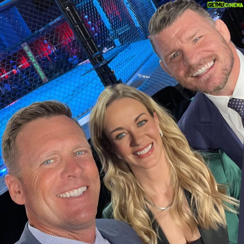 Michael Bisping Instagram - Tonight’s @contender_series_dwtcs was ridiculous, in a good way. Congrats to all the fighters for putting on such a show. Simply incredible from all, win or lose. And shout out to my broadcast partners @danhellie and @laura_sanko