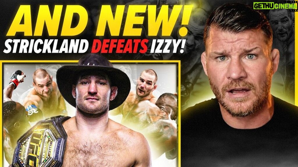 Michael Bisping Instagram - Strickland defeats Izzy in shock upset. Link in my story!