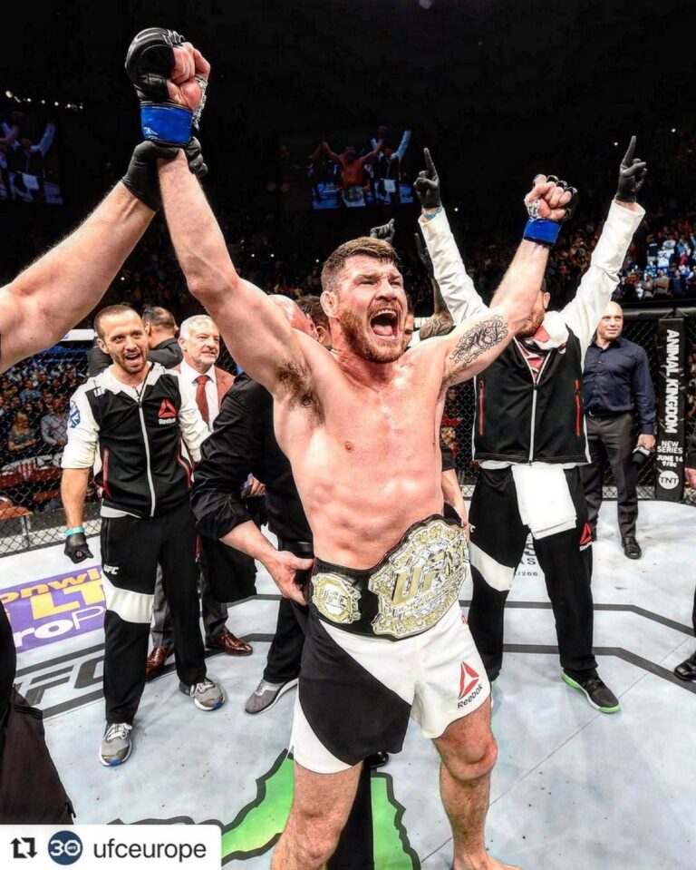 Michael Bisping Instagram - On this day in 2016. Feels like yesterday. Couldn’t of done it without the support of so many. Thank you all.
