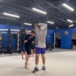 Michael Bisping Instagram - Another great night of training for Lucas at @theden_trainingcenter Jujitsu followed by kickboxing. Early days for Lucas but he loves the sparring at the end. Big thanks to head coach @thebadgerjones who owns and runs the place.