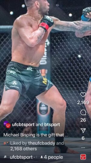Michael Bisping Thumbnail - 19.3K Likes - Top Liked Instagram Posts and Photos