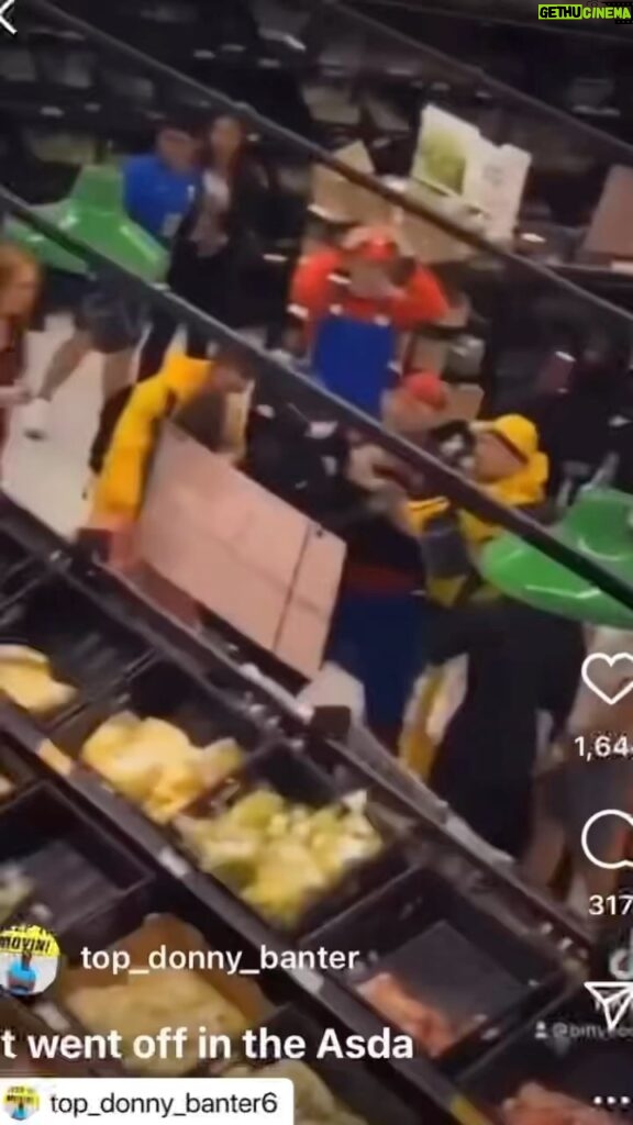 Michael Bisping Instagram - Typical day at asda. Happy thanksgiving from a Brit!