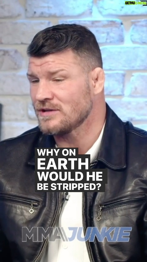 Michael Bisping Instagram - Michael Bisping defends Jon Jones from claims he should’ve been stripped of title 🫡 #UFC295 (via @mackenziesalmon) 🔗 FULL INTERVIEW IN BIO