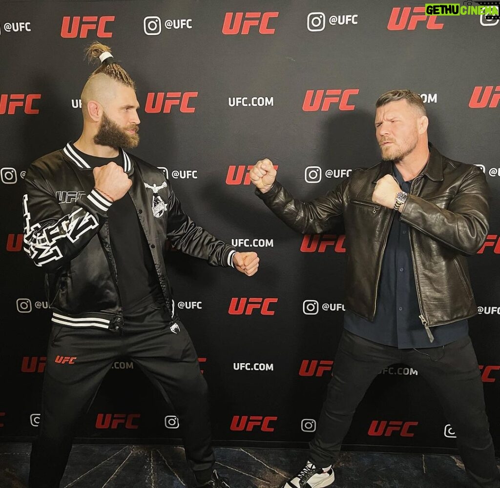 Michael Bisping Instagram - @jirkaprochazka is one of the most unique, interesting and devastating fighters in the UFC. It was an absolute pleasure to talk with him today. Video dropping on my YouTube channel in the morning regarding his massive fight and becoming a 2 time champion.