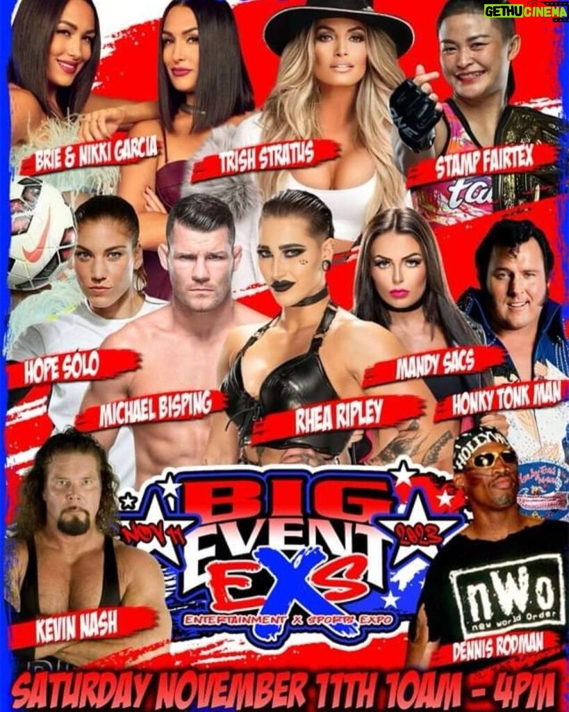 Michael Bisping Instagram - I will be at the bigevent November 11th at the Suffolk Credit Union Arena brought to you my Bigeventny Get your tickets at Www.bigeventny.com see you there!