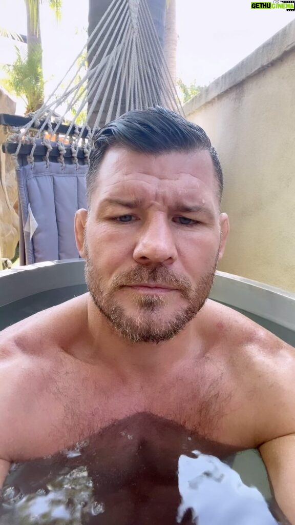 Michael Bisping Instagram - Huge thanks to @odin_icebaths for sending me this. Doing this everyday since it came and feeling the benefits already. I’ll be back in the octagon soon at this rate 😂