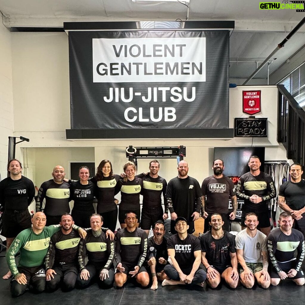 Michael Bisping Instagram - Had a great roll down at the @violentgentlemen Jujitsu club. Thanks for having me. I’ll be back!