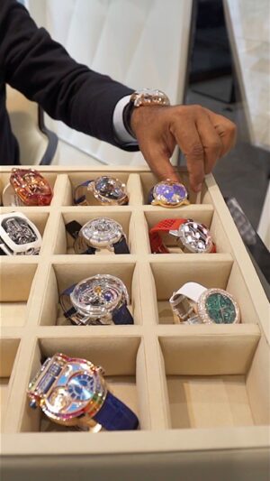 Michael Blakey Instagram - New YouTube video is live !
In today’s episode we visit my dear friend @jacobarabo in his beautiful and luxurious @jacobandco boutique in the heart of Geneva, Switzerland.
To see his incredible new watch releases,
click the link in my bio and enjoy the video 🎥
~~~~~~~~~~
In it to win it !
~~~~~~~~~~

#producermichael #inittowinit #jacobandco #watch #watches #watchcollector #watchcollection #geneva #switzerland #expensive