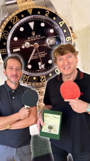Michael Blakey Instagram - New YouTube video is live !
Today’s episode is one of the most fun videos we’ve ever made!
I play a game of Ping Pong 🏓 with Seth from @90210.watches for a Rolex.
You absolutely must watch to the end because there’s a massive twist that even shocked me …
Click the link in my bio to watch this very entertaining video 🎥
~~~~~~~~~~
In It To Win It !
~~~~~~~~~~

#producermichael #inittowinit #rolex #watch #watches #pingpong #bet #iwon #hilarious #funny #gift #present