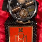 Michael Blakey Instagram - Timepiece Thursday ! The @jacobandco Godfather masterpiece … Probably one of the most innovative watches ever made. Make sure you crank the sound 🔊 The 20% discount on my @fragrancedubois PM fragrance ends 31st of March, so act fast and click the link in my bio to get yours now, use code PM20 at checkout. ~~~~~~~~~~ In it to win it ! ~~~~~~~~~~ Beverly Hills, California