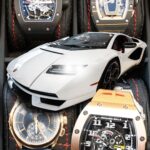 Michael Blakey Instagram - New YouTube video is live ! In today’s episode we went to visit RD from @wiresonly (HBO series Million Dollar Wheels) to see some of the worlds greatest supercars and met up with Danny & Gabe from @happyjewelers to pair cars with super watches ! Check out the video and let me know in the comments if you agree with the pairings and tell me what you would pick… Click the link in my bio to watch the video 🎥 ~~~~~~~~~~ In it to win it ! ~~~~~~~~~~ #producermichael #inittowinit #supercars #supercar #watches #watch #timepiece #rolex #audemarspiguet #patekphilippe #ferrari #lamborghini #koenigsegg #expensive Beverly Hills, California