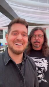 Michael Bublé Instagram - What a blast! Thank you @foofighters #hairofthedogbardanang #buble #collab