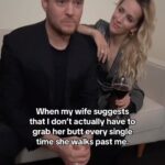 Michael Bublé Instagram – Raise your hand if you can relate 🙋🏻‍♂️ #couples #lulopilato #myfavouriteperson #loveyou