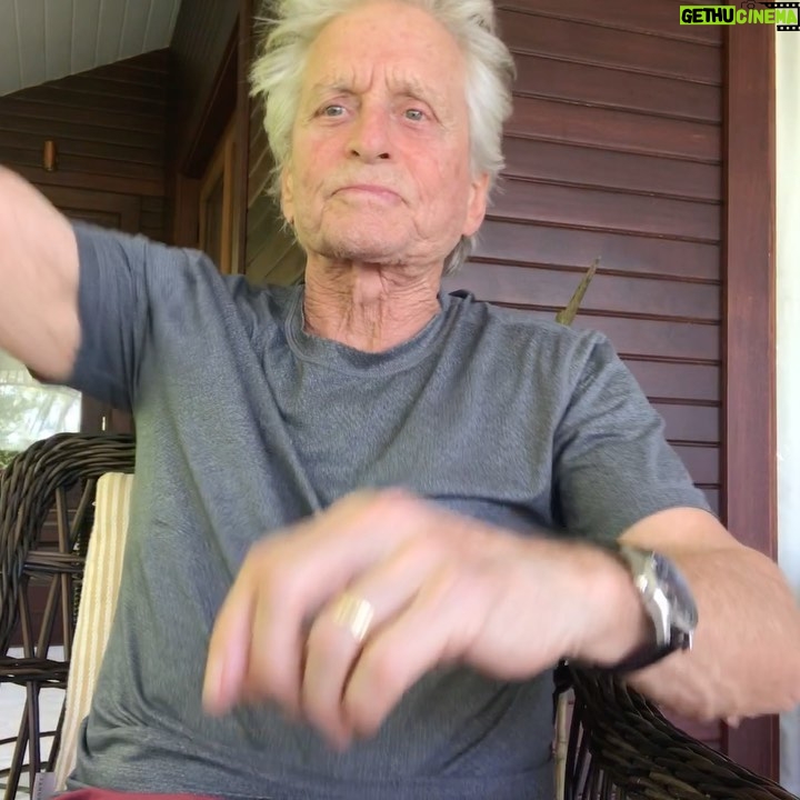 Michael Douglas Instagram - Well it's finally here! The end of one nasty ass year! Congratulations to all of you for getting through it. Now as we are facing the New Year, it's time for New Year's resolutions! I've got mine already, which I hope will be shared by many around the world! Reducing the volume- #ConflictResolution! I wish you all a wonderful New Year, it's got to be better than this one! My family and I send all our love and wishing you all a #HappyNewYear! ❤️ MD