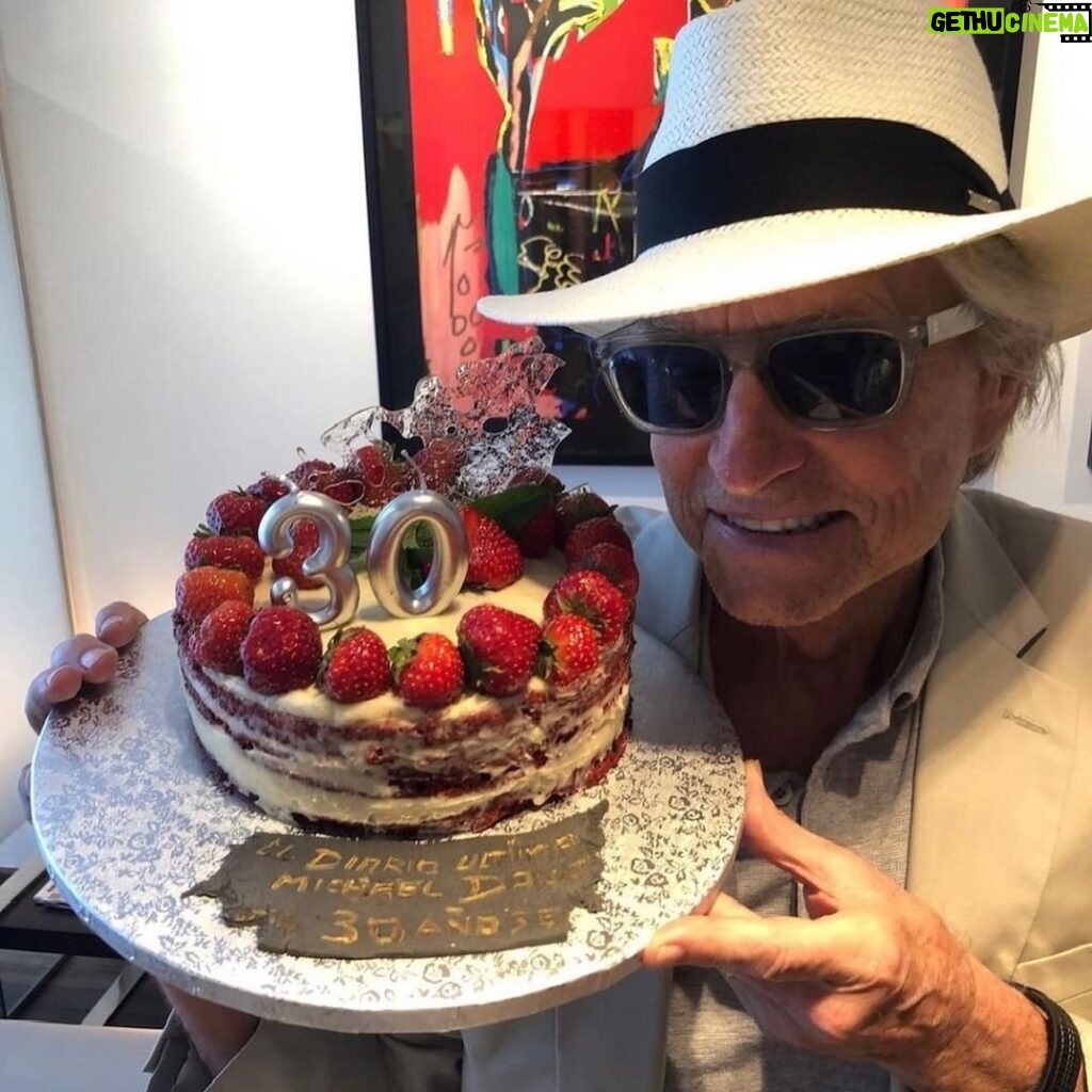 Michael Douglas Instagram - Who knew National Hat Day was such a thing? Which one is your favorite 🧢 👒 ? Swipe 👉 #NationalHatDay