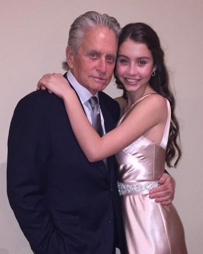 Michael Douglas Instagram - Honey this is your Dad, wishing you the best 18th birthday any young lady could possibly have. You know how much I love you, how proud I am of you, and the joy I have watching you grow into the young lady you are turning out to be! Happy birthday Carys! I love you! Dad