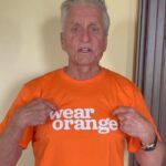 Michael Douglas Instagram - Listen up! Today on June 2 is National Gun Violence Awareness Day. I know, every single day should be Gun Violence Awareness Day. It’s June 2, so you make sure #WearOrange! We’ve got a terrible situation out there, it’s getting worse. June 2, National Gun Violence Awareness Day! This is presented to you by @Everytown for Gun Safety!