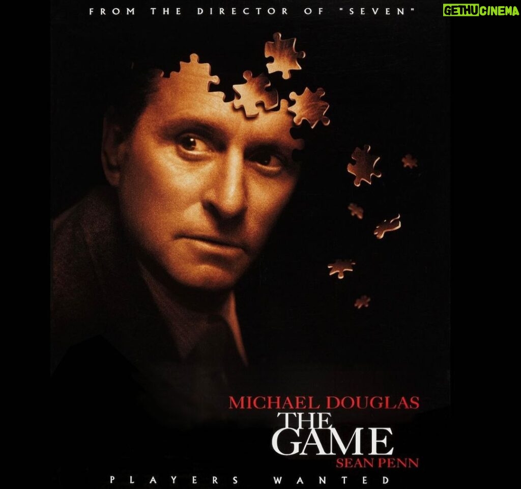 Michael Douglas Instagram - One of the great things about #TheGame, you didn’t know how it was going to end. You know what? It’s the 25th Anniversary today! Incredible directing job by #DavidFincher! #25years